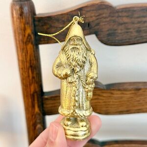 Good Painted Santa Ceramic figurine Christmas Ornament